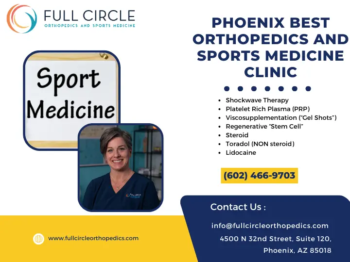 Shockwave Therapy and PRP Injections in Phoenix